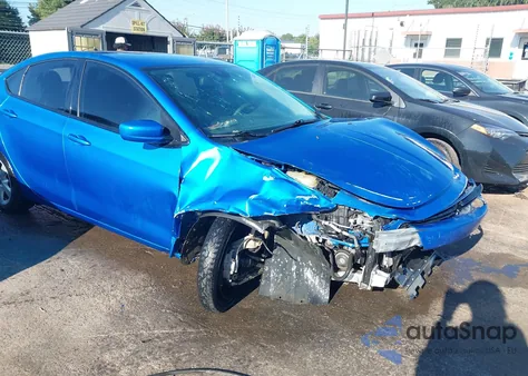 2016 Dodge Dart Sxt из США, поврежденный, VIN 1C3CDFBB7GD667660